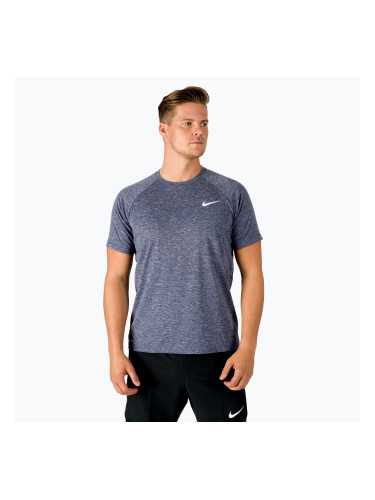 Мъжка тренировъчна тениска Nike Heather navy blue NESSA589-440