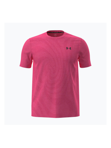 Мъжка тениска за тренировка Under Armour Vanish Seamless Novelty bittersweet pink/black