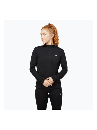 Дамска блуза с дълъг ръкав за бягане ASICS Core 1/2 Zip Top performance black