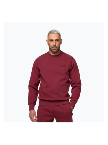 Мъжки суитшърт Pitbull Sampson Crewneck Sweatshirt burgundy