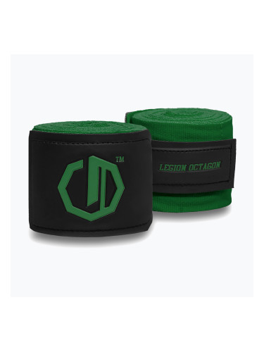 Боксьорски бандажи Octagon Legion Supreme 400 cm dark green