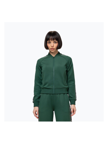 Дамски суитшърт Pitbull Verona Collar Zip bottle green