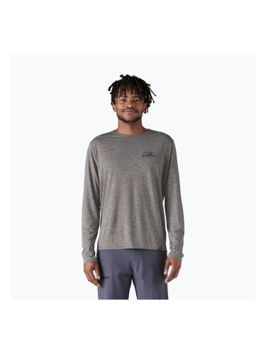 Мъжка блуза с дълъг ръкав Patagonia Cap Cool Daily Graphic Shirt 73 skyline/feather grey