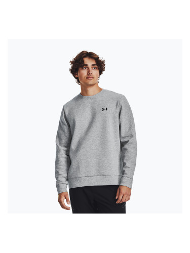 Мъжки суитшърт Under Armour Unstoppable Fleece Crew mod gray/black