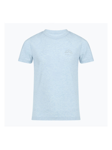Детска трекинг тениска KADVA Merivra merino blue