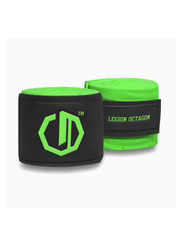 Боксьорски бандажи Octagon Legion Supreme 300 cm light green