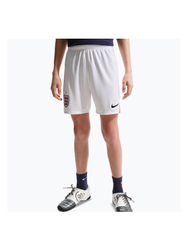 Детски футболни шорти Nike England 2026 Stadium Home white/speed red/obsidian/obsidian