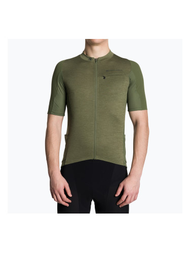 Мъжка колоездачна тениска Endura GV500 Reiver S/S olive green