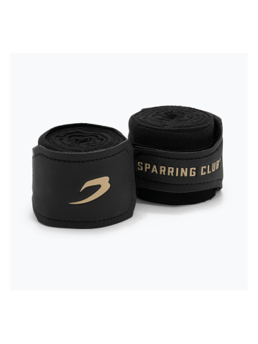 Боксьорски бандажи BOXRAW Sparring Club Hand Wraps 450 cm black