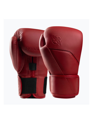 Боксови ръкавици Hayabusa E1 Leather red