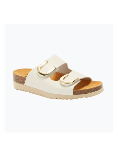 Дамски чехли Scholl Montery 2 Straps Ad Med off white