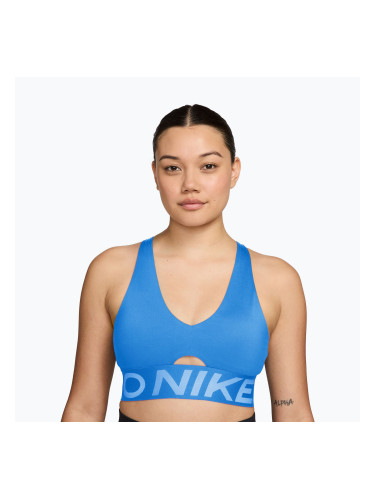Спортен сутиен Nike Pro Sculpt Medium Support university blue/hydrogen blue/white