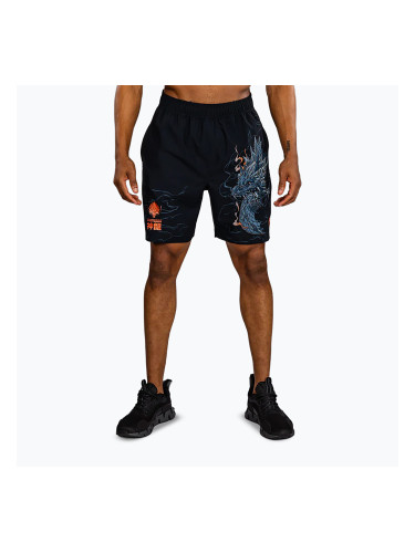 Мъжки тренировъчни шорти Venum Thunder Dragon Training Black/Grey/Copper