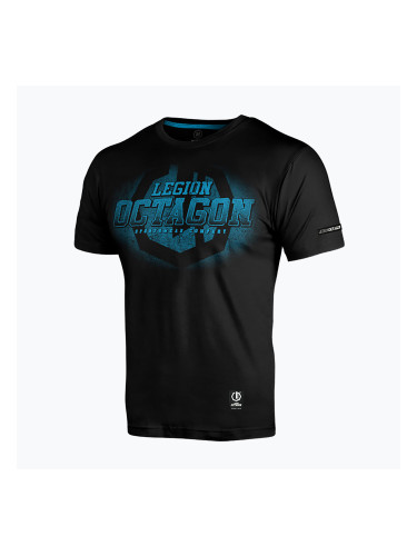 Мъжка тениска Octagon Legion Conquest black/blue