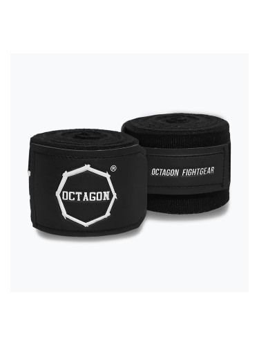 Боксьорски бандажи Octagon Fightgear Supreme Printed 500 cm black/white