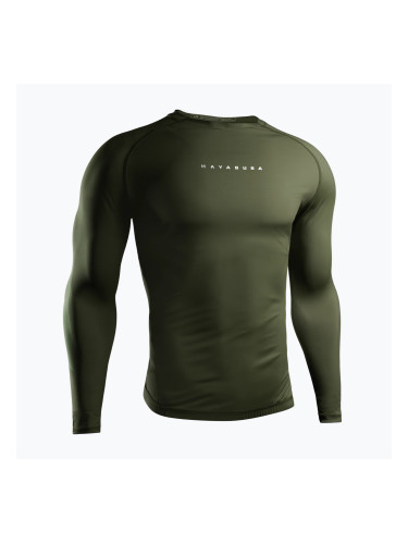 Мъжка блуза с дълъг ръкав за водни спортове Hayabusa Core Rash Guard green