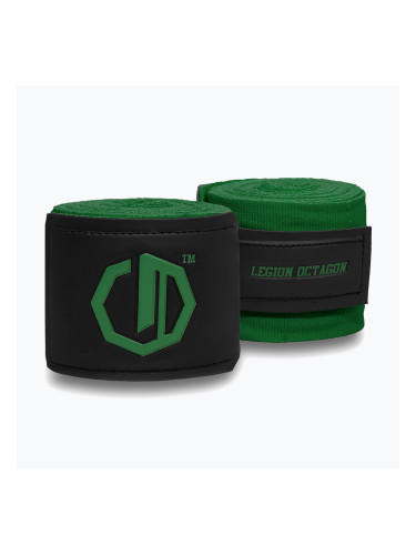 Боксьорски бандажи Octagon Legion Supreme 300 cm dark green