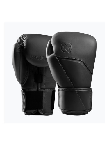 Боксови ръкавици Hayabusa E1 Leather black