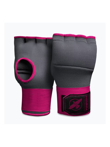 Вътрешни ръкавици Hayabusa Quick Gel Hand Wraps grey/pink