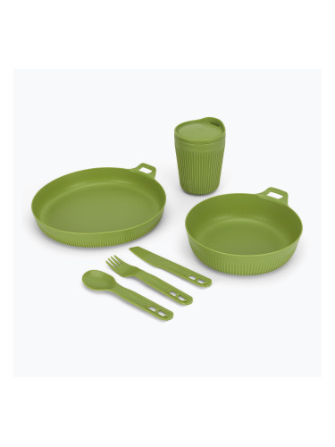 Комплект туристически съдове Sea To Summit Horizon Dinnerware tarragon