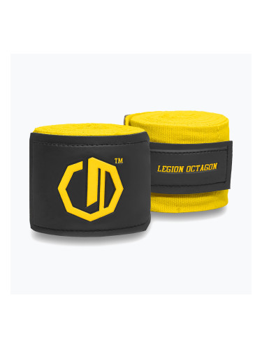 Боксьорски бандажи Octagon Legion Supreme 300 cm yellow