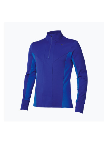 Мъжки потник за бягане Mizuno Active Warm Half Zip sodalite blue