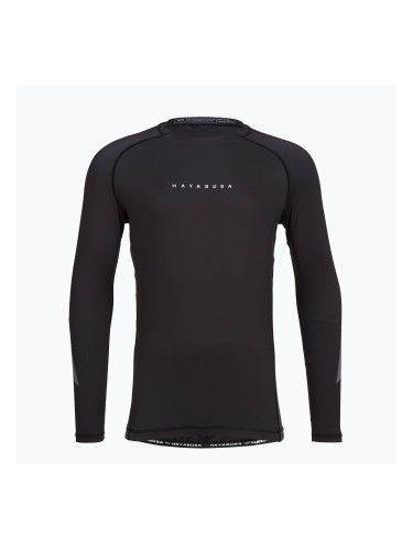 Мъжка блуза с дълъг ръкав за водни спортове Hayabusa Core Rash Guard black