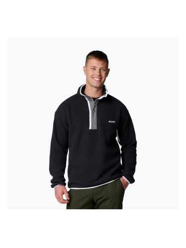 Мъжки поларен суитшърт Columbia Helvetia II Half Snap Fleece black
