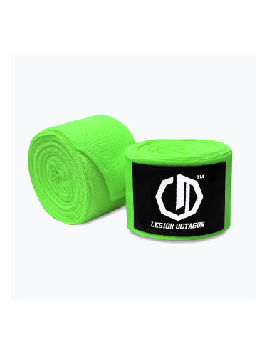 Боксьорски бандажи Octagon Legion Standard 400 cm light green