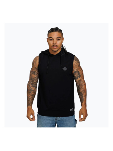 Мъжки потник Pitbull Hilltop Hooded Sleeveless black