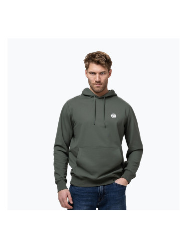 Мъжки суитшърт Pitbull Nugget Small Logo Hooded sage green