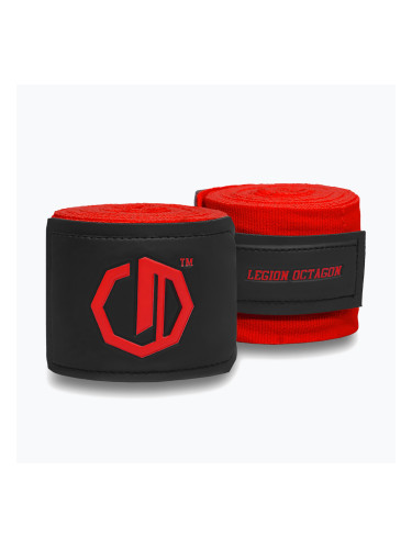 Боксьорски бандажи Octagon Legion Supreme 500 cm red