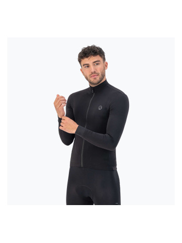 Суитшърт за колоездене Rogelli Distance black