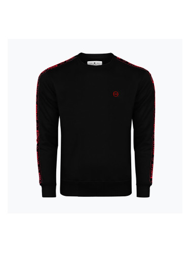 Мъжки суитшърт Octagon Stripe black/red