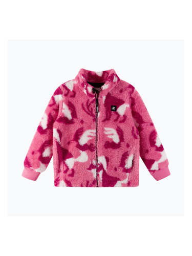 Детски суитшърт от полар Reima Turkkinen soft coral