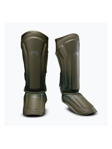 Протектори за пищяли и стъпала Venum Stealth Shin khaki/dark green