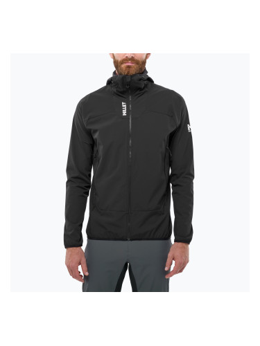 Мъжко софтшел яке Millet Kamet Xcs Light Hoodie black