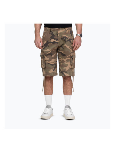 Мъжки шорти Pitbull Volmer Long Cargo camo
