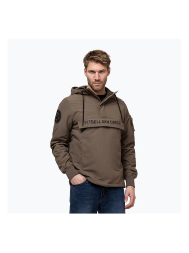 Мъжко яке Pitbull Meandro Kangaroo dark brown