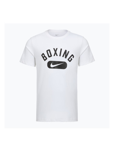 Мъжка тениска за тренировка Nike Boxing Disc DFC white/black