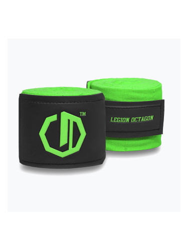 Боксьорски бандажи Octagon Legion Supreme 400 cm light green