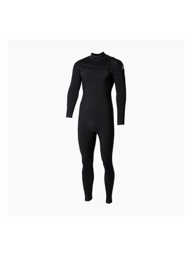 Мъжки неопреннов костюм за плуване O'Neill Epic 3/2 Chest Zip Full A05 black/black/black