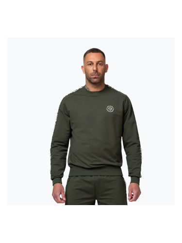 Мъжки суитшърт Pitbull Tape Parker Crewneck old green