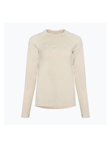 Дамска колоездачна тениска с дълъг ръкав POC Reform Enduro Jersey okenite off-white