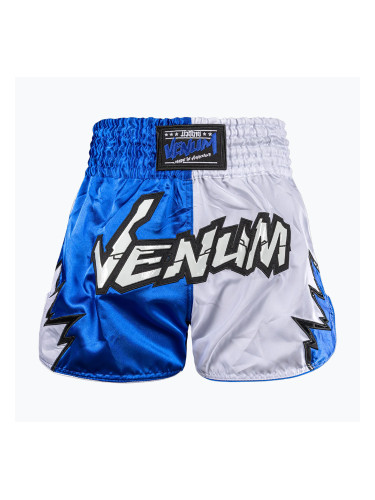 Тренировъчни шорти Venum Inferno 2.0 Muay Thai white/blue