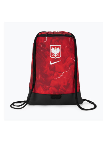 Торба/Чувал Nike Academy Poland AOP 18 l team red/sport red