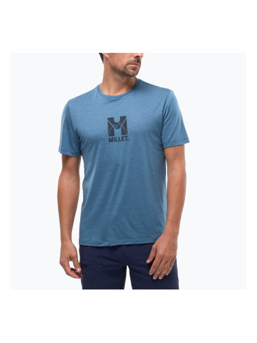 Мъжка тениска Millet Ubic Wool SS coronet blue