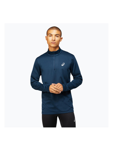Мъжки суитшърт за бягане ASICS Core 1/2 Zip Winter Top french blue