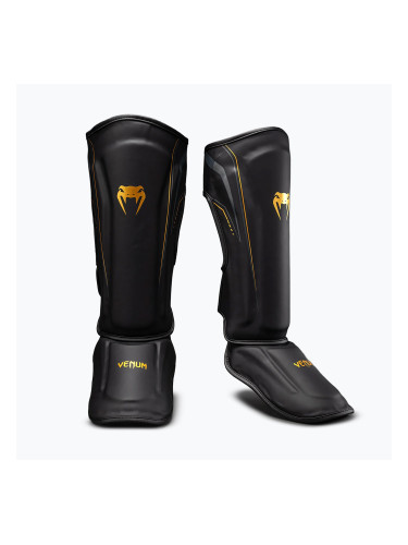 Протектори за пищяли и стъпала Venum Streamline Shin black/gold