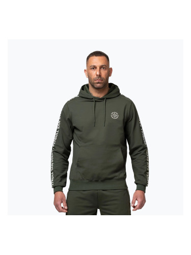 Мъжки суитшърт Pitbull Tape Parker Hooded old green